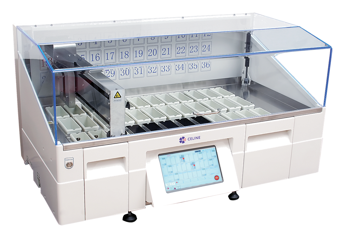 AutoHue Slide Stainer